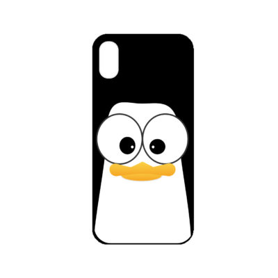 Crazy Pinguins iPhone X Case by Andre Martin