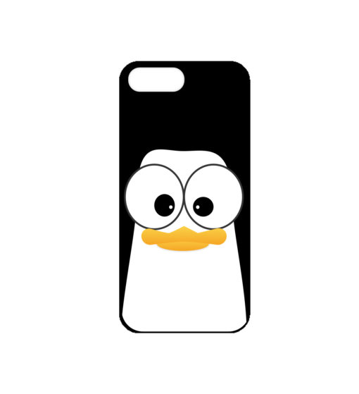 Crazy Pinguins iPhone 7 Plus Case by Andre Martin