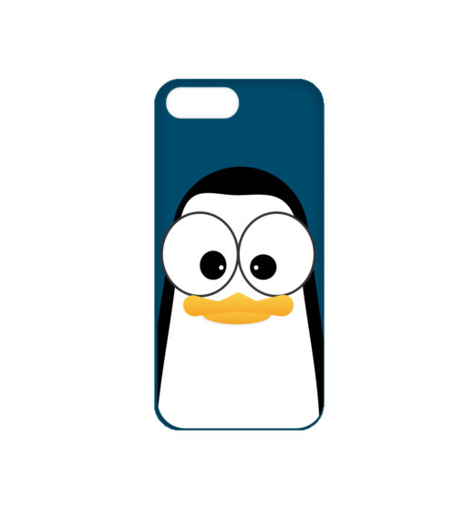 Crazy Pinguins iPhone 7 Plus Case by Andre Martin