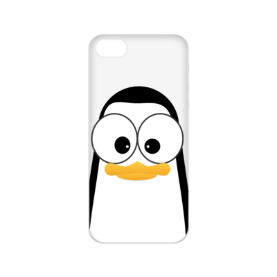 Crazy Pinguins iPhone 8 Case by Andre Martin