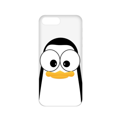 Crazy Pinguins iPhone 8 Plus Case by Andre Martin